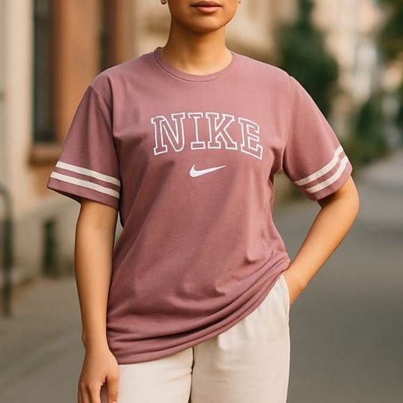 Nike Tops - Nike Women's Dusty Rose Short Sleeve Tee